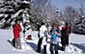 Photo activités neige 6 - raquettes, luge, traineau, igloo, yourte, randonnées dans la neige...